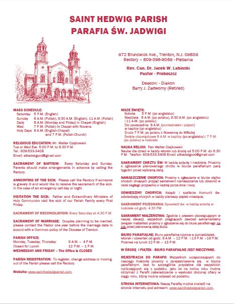 Parish Bulletin